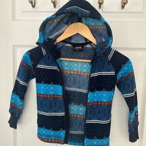 Gently Worn Reima Merino Wool Sweater zip 5Y